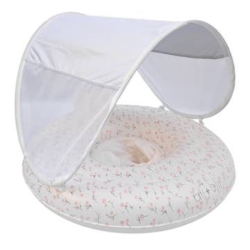 Ali+Oli Baby Swim Seat with Sun Canopy (Bloom)