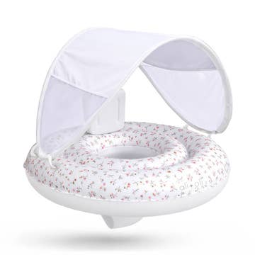 Ali+Oli Baby Swim Seat with Sun Canopy (Bloom)
